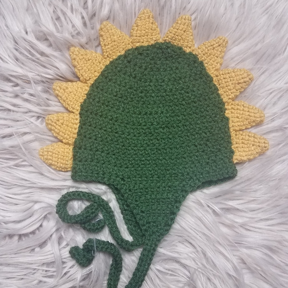 Handmade Other - 🦕 Handmade Crochet Dinosaur Hat Sz 1-3 yr old